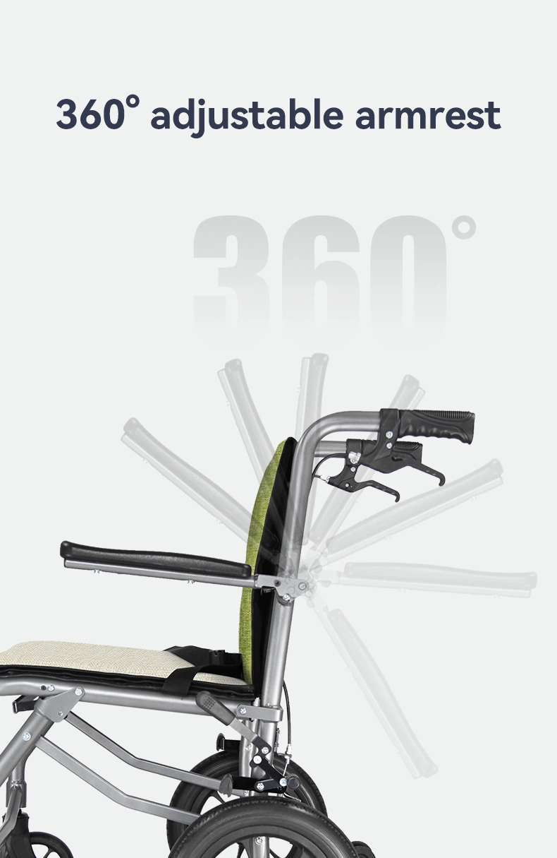2023 Hot Sale Sillas De Ruedas De Aluminio Manual High Quality Aluminium Alloy Manual Children Ultralight Wheelchair