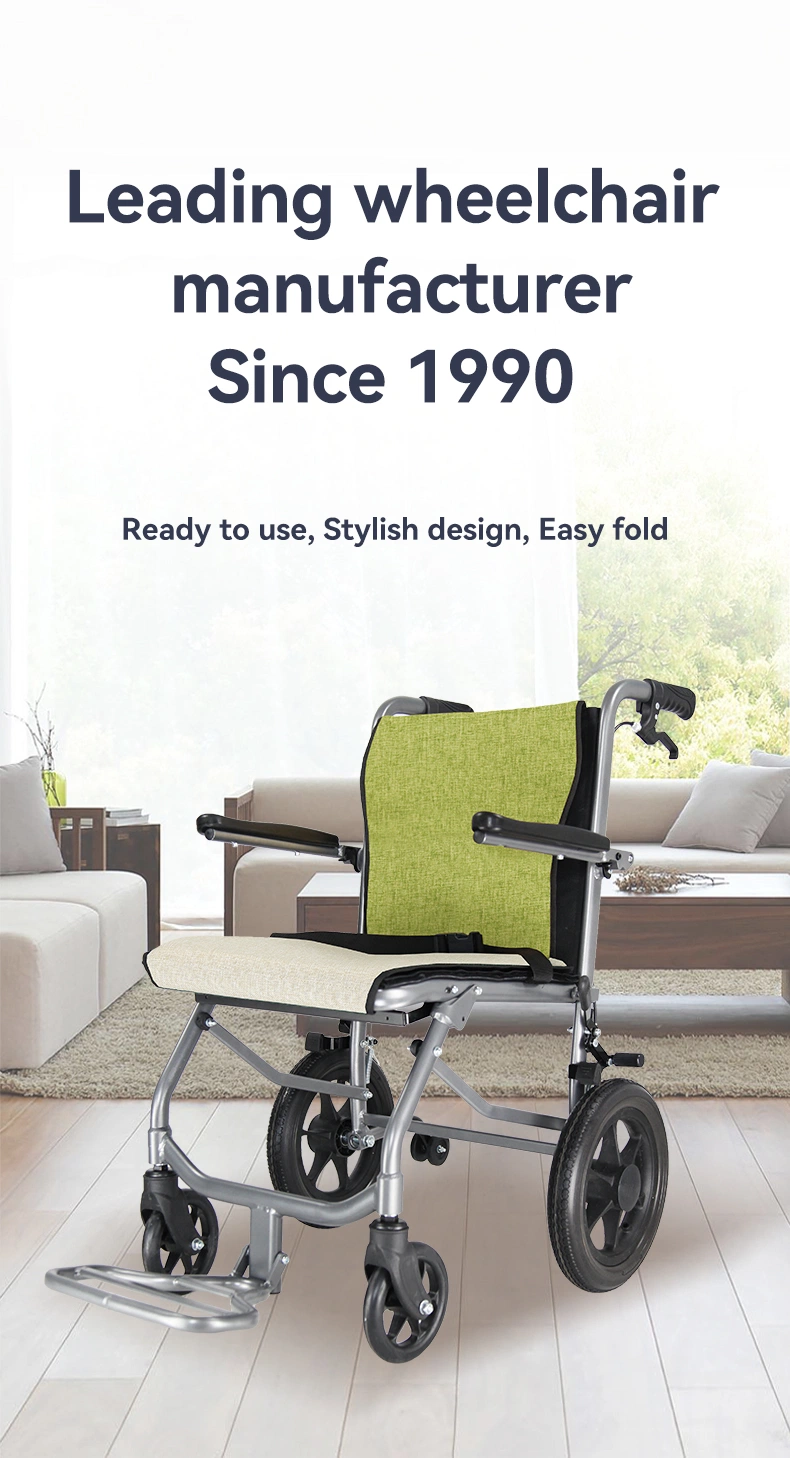 2023 Hot Sale Sillas De Ruedas De Aluminio Manual High Quality Aluminium Alloy Manual Children Ultralight Wheelchair